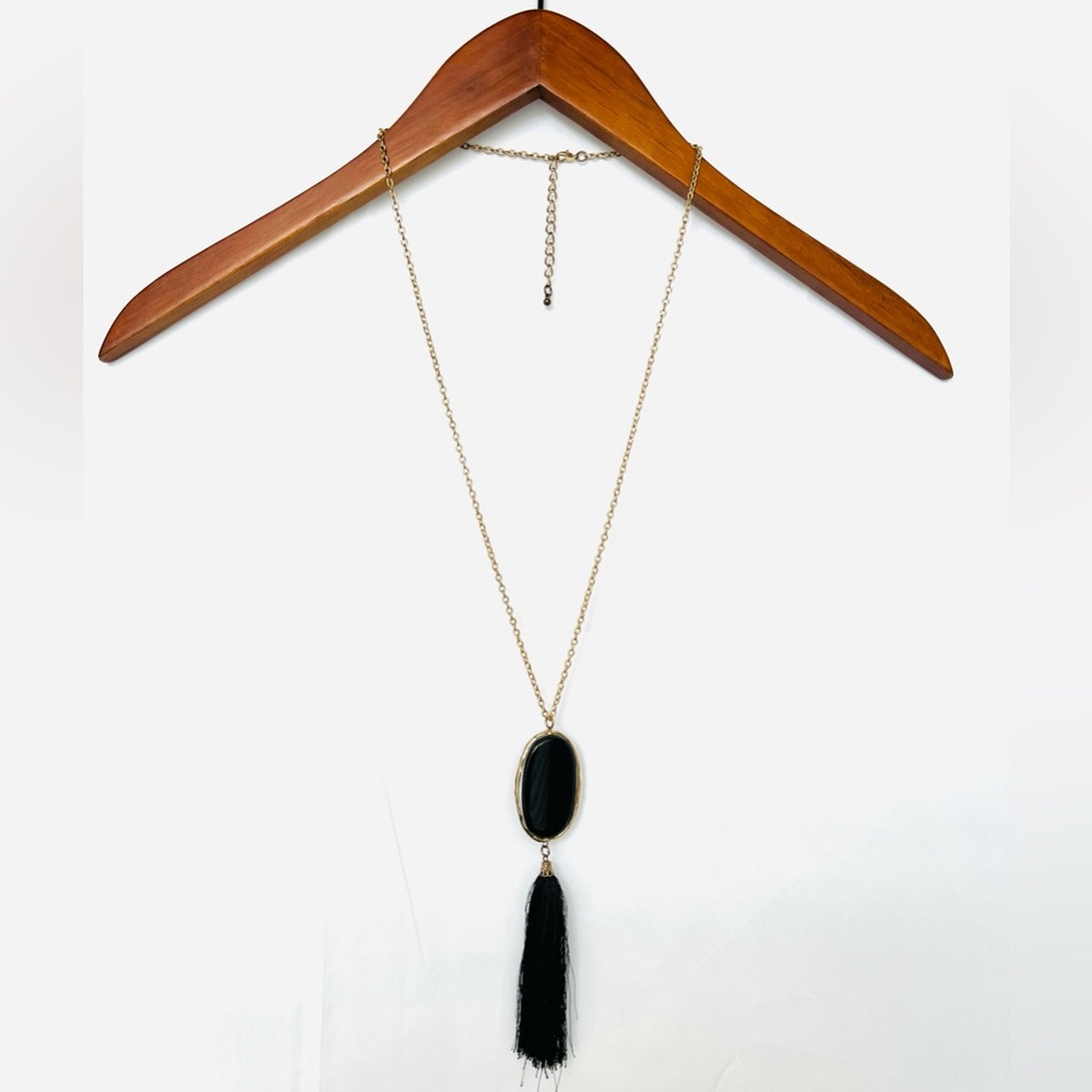 Black&Gold Opera Necklace